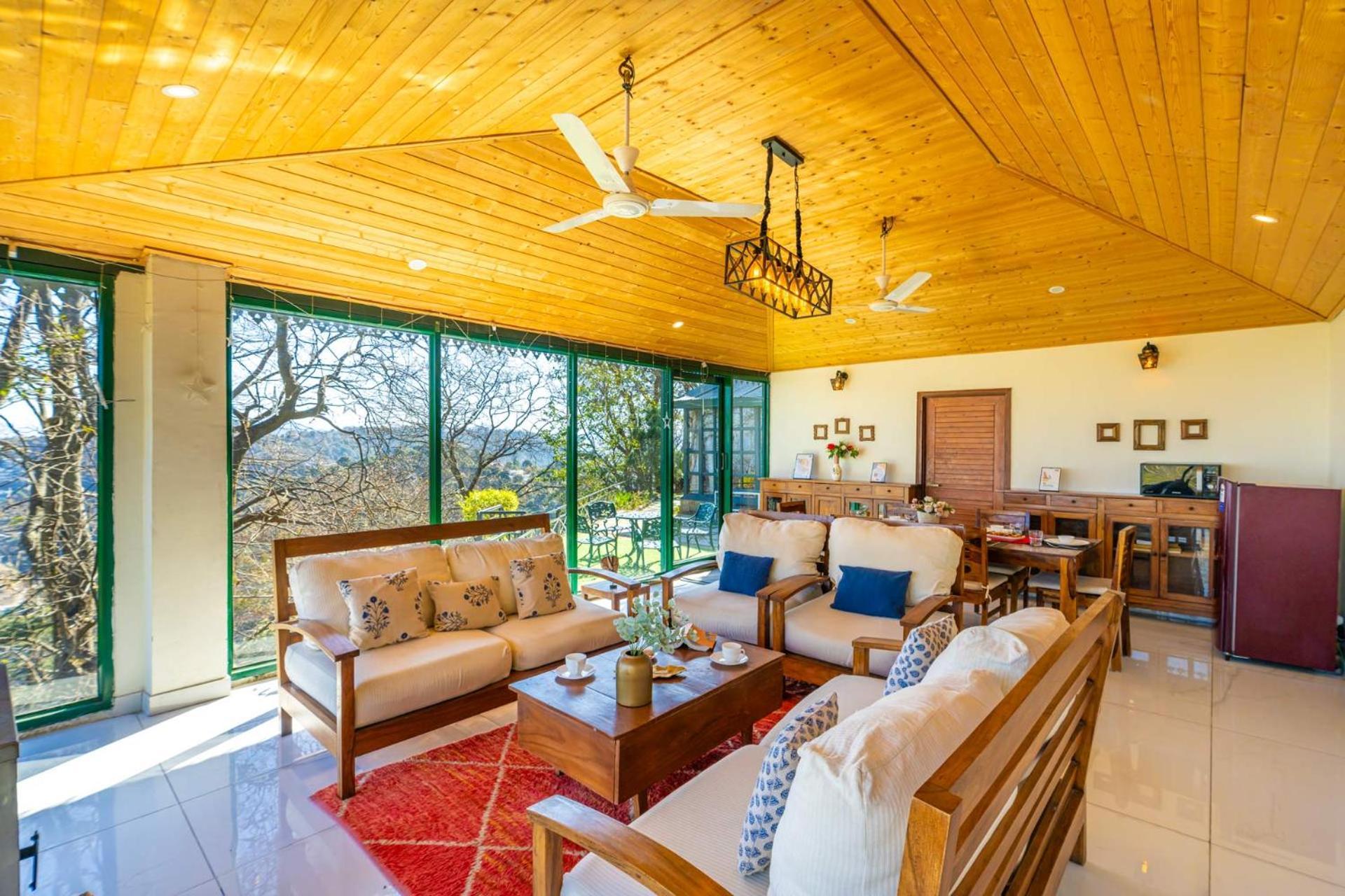 Stayvista At Padam Hill- Pet Friendly Villa With Garden Kasauli Exterior foto